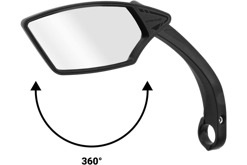 Trivio - e-bike fietsspiegel stuur links ∅22.2mm