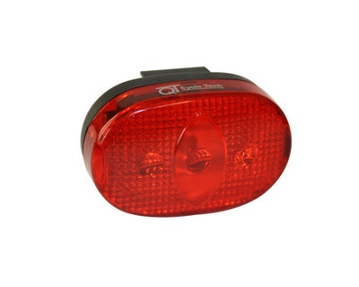Qtcycletech Qt cycle tech achterlicht afneembaar 3 led blister 0100801