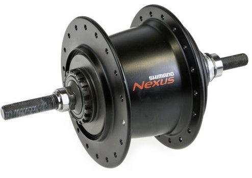 Achternaaf shimano nexus-7 | c3001 | 36g | zwart