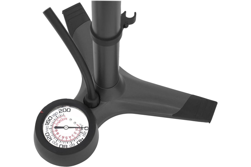 Trivio - fietspomp tyfoon fietspomp hogedruk 14 bar 200 psi aluminium
