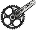 Crankset beta1r plusf 48 tands 3 32 blad staal crank alu zwart