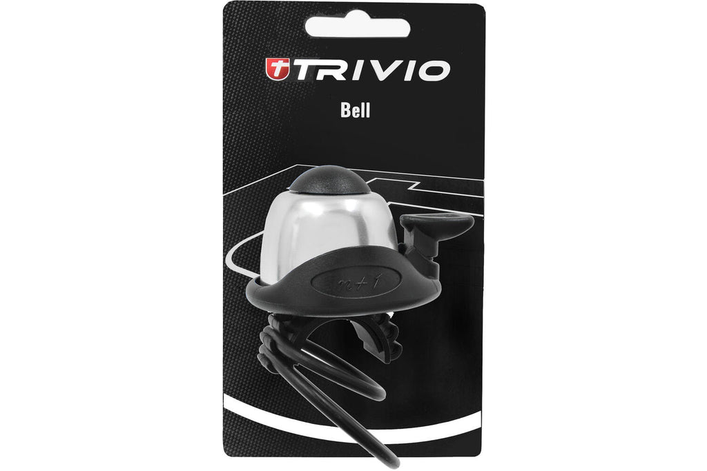 Trivio - easyfit fietsbel zilver