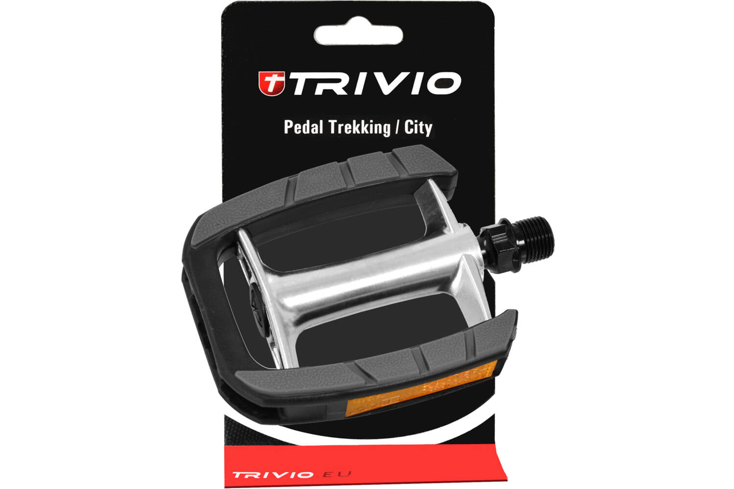 Trivio - fietspedalen trekking ultra light anti-slip zwart