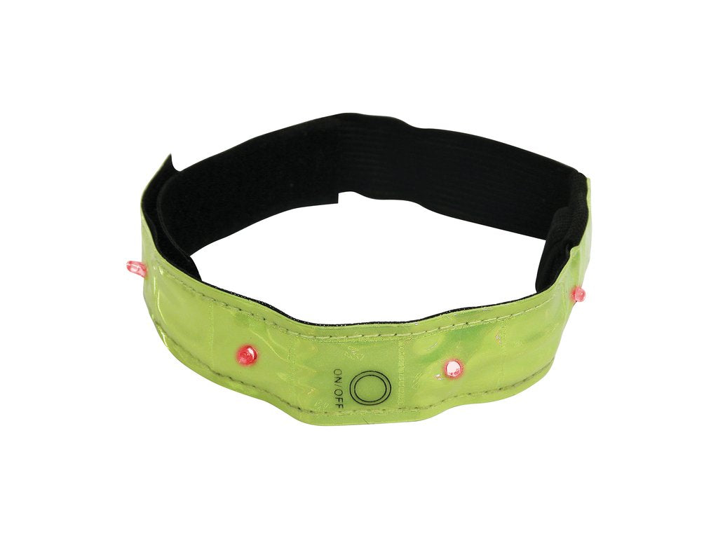 Armband M-wave reflecterend met leds (1 stuks)