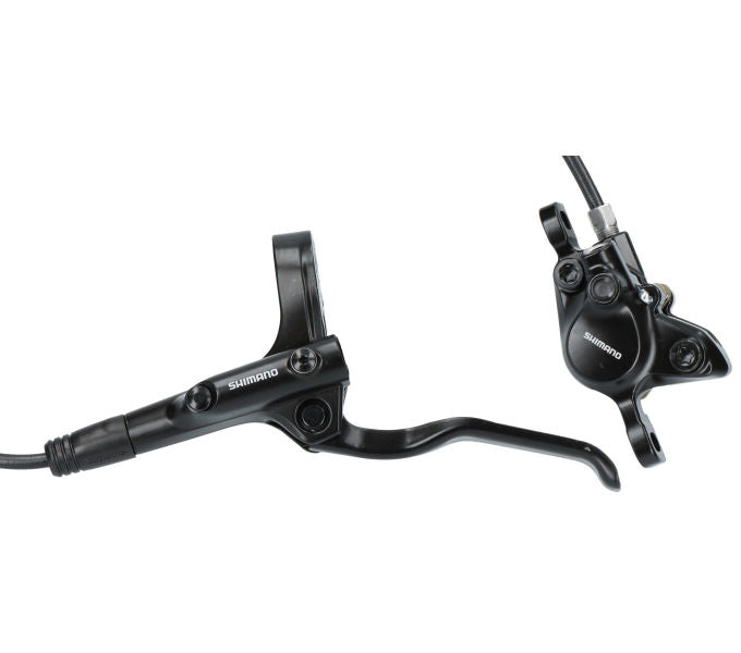 Shimano hydraulische schijfremset mt200 voor - zonder remschijf - zwart (werkplaatsverpakking)