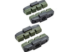 Remblokset Magura HS33 hydro - zwart/groen (per 4 stuks)