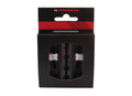 Messingschlager remblokset v-brake met inbus 70mm triple-color (bruin zwart groen)