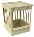 Fauna Nestkastje plastic met tralies beige