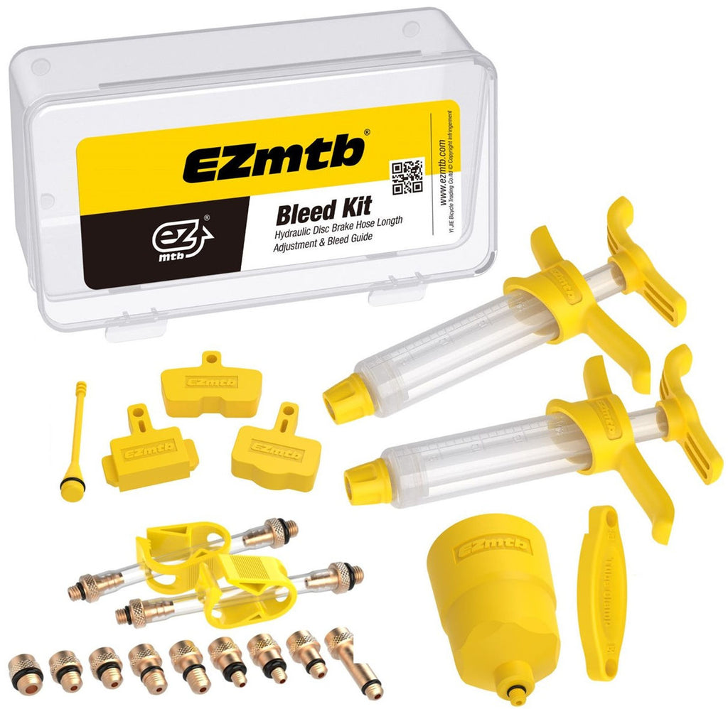 Ontluchtingsset EZ MTB Luxe - incl. metalen adapters