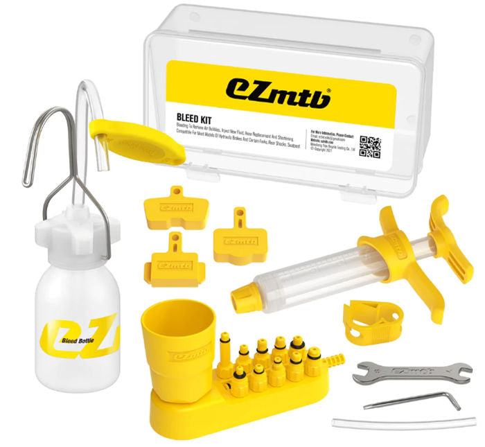 Ezmtb Ontluchtingsset EZmtb Lite 2022 incl. kunststof adapters