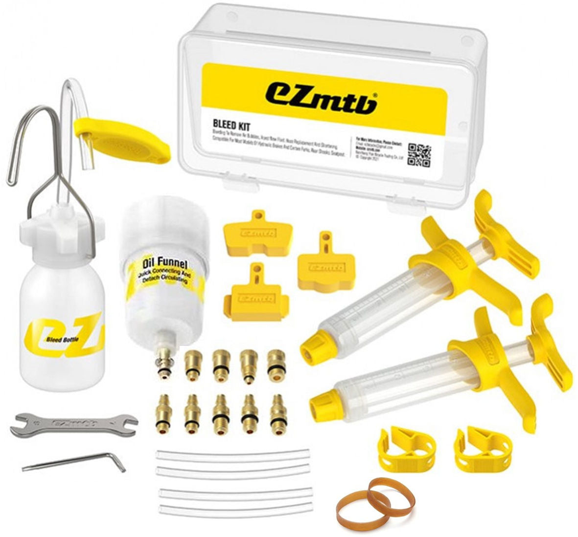 Ontluchtingsset STD 2022 - incl. metalen adapters