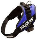 Julius k9 Power-harnas / tuig voor labels blauw