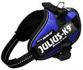 Julius k9 Power-harnas / tuig voor labels blauw