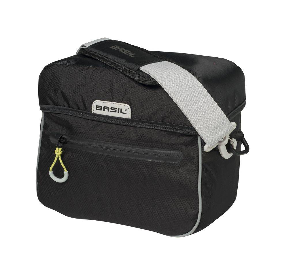 Basil Stuurtas Miles KlickFix Zwart Lime