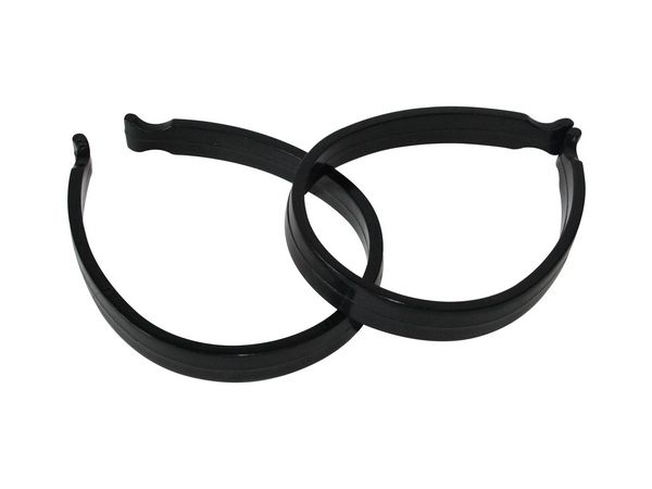 Qt cycle tech broekklemmen kunststof per stel