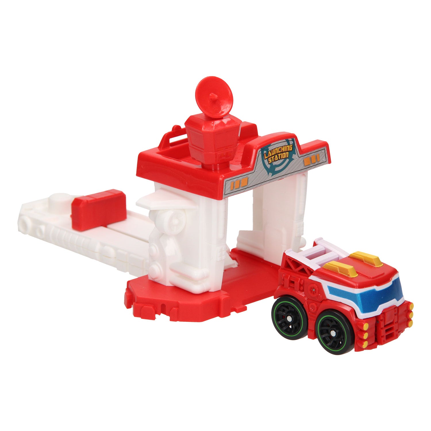 Max robot Max Robot Transformeerset Lanceerbaan Rood