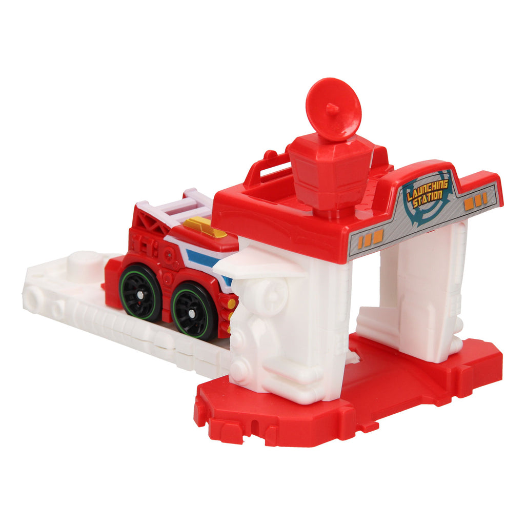 Max robot Max Robot Transformeerset Lanceerbaan Rood