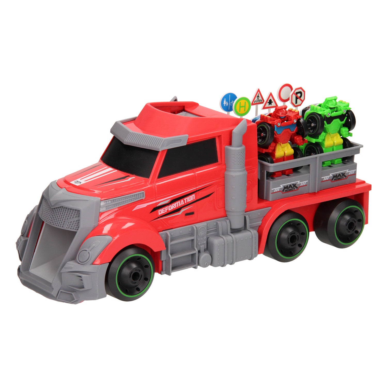 Max robot Max Robot Transformeerset Mega Rood