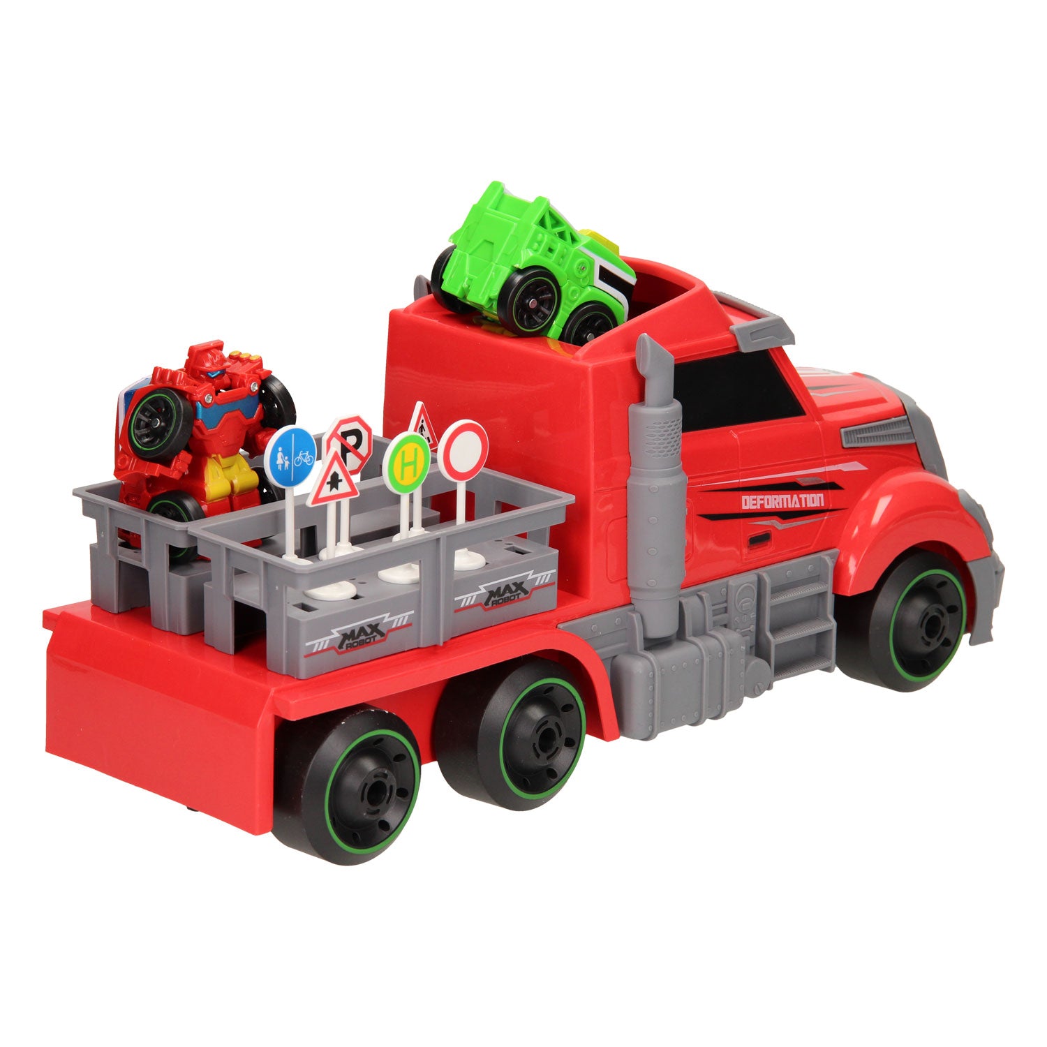 Max robot Max Robot Transformeerset Mega Rood