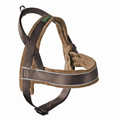 Hunter Harnas norweger racing nylon bruin / cognac