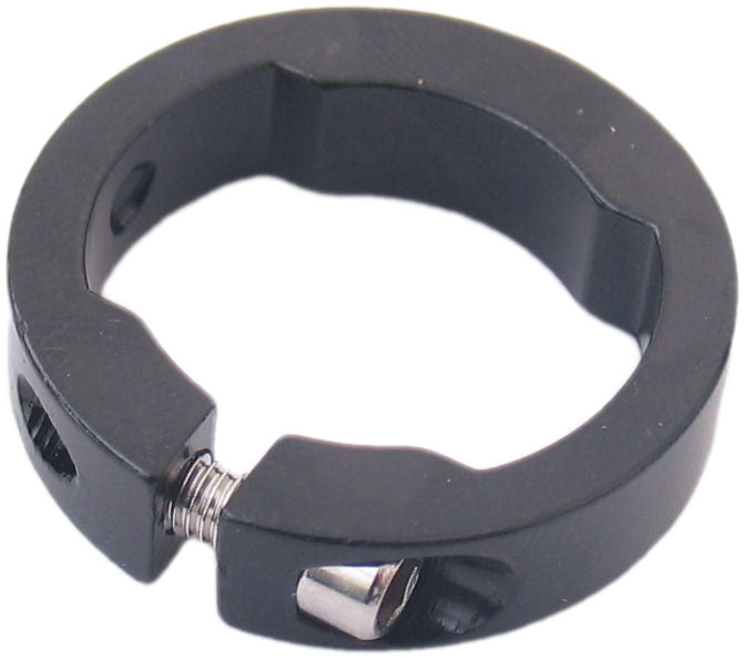 Handvatklemring met inbus aluminium - zwart