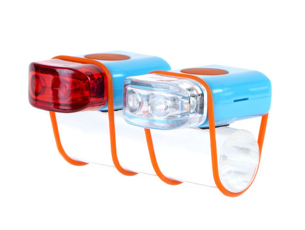 Verlichtingset Ikzi stripties blauw