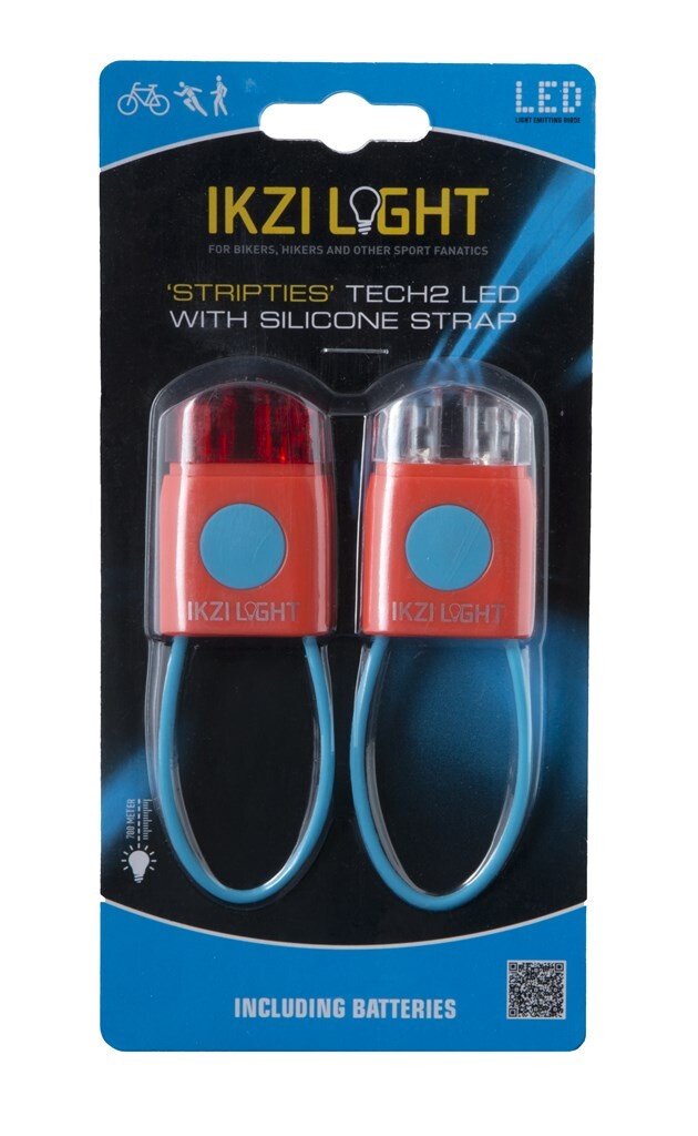 Verlichtingset Ikzi stripties rood