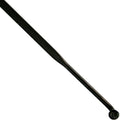 Platte spaak 220-14 Edge recht ø2.00 mm - zwart