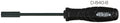 Hozan d-840-8 moersleutel 8mm, met handvat