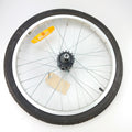 Achterwiel 20x1.75 freewheel alu