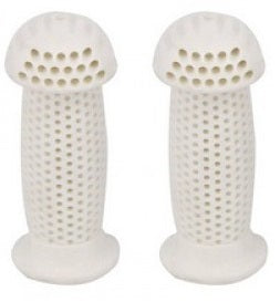 Qt cycle tech kinder handvatten wit 105 mm blister 0502146