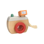 Houten Camera Rood