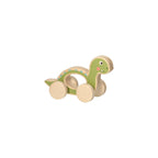 Houten Dinofiguur met Wielen
