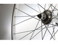 Voorwiel 20x1.75 alu zilver blank