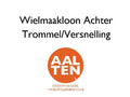 Wiel maken spaakloon achter