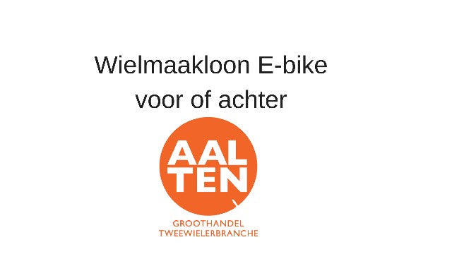 Wiel maken spaakloon e-bike voor