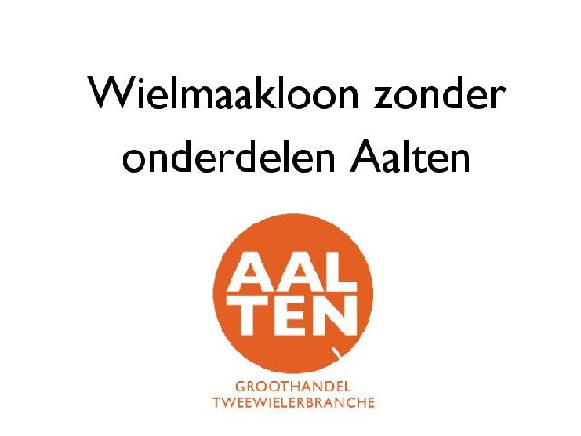 Wiel maken spaakloon zonder aalten