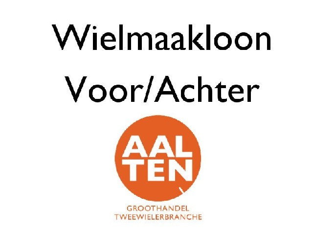Wiel maken slooploon voor/achter