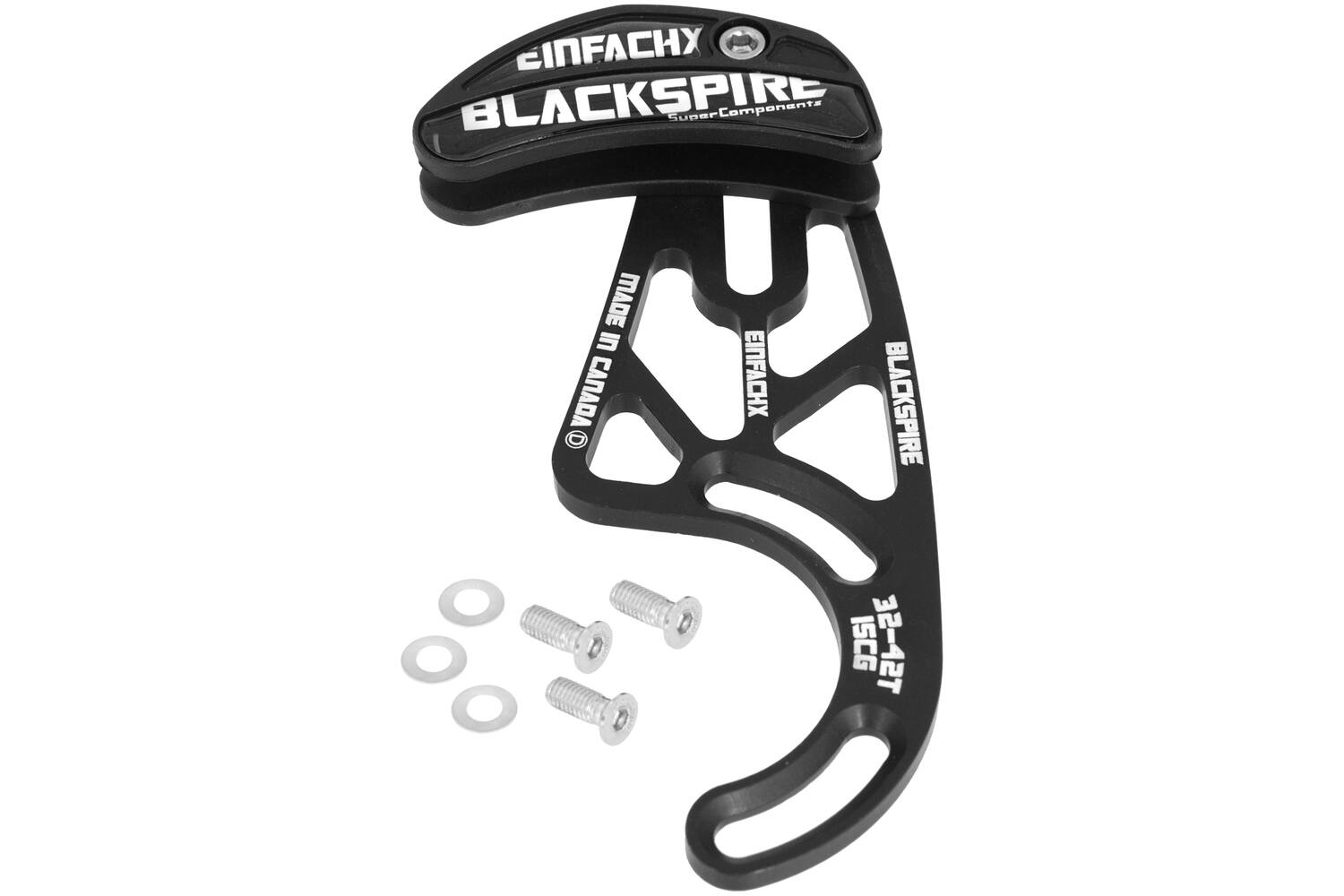 Blackspire EINFACH 1X ISCG Kettinggeleider 60g Zwart