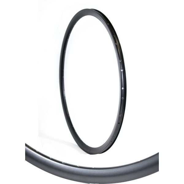 Gazelle velg hoog dutch black 28" 2x18 zwart ongeslepen