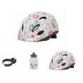 Polisport helm Lollipop met bidon en houder. Maat: XS (48/52/ cm), kleur: wit