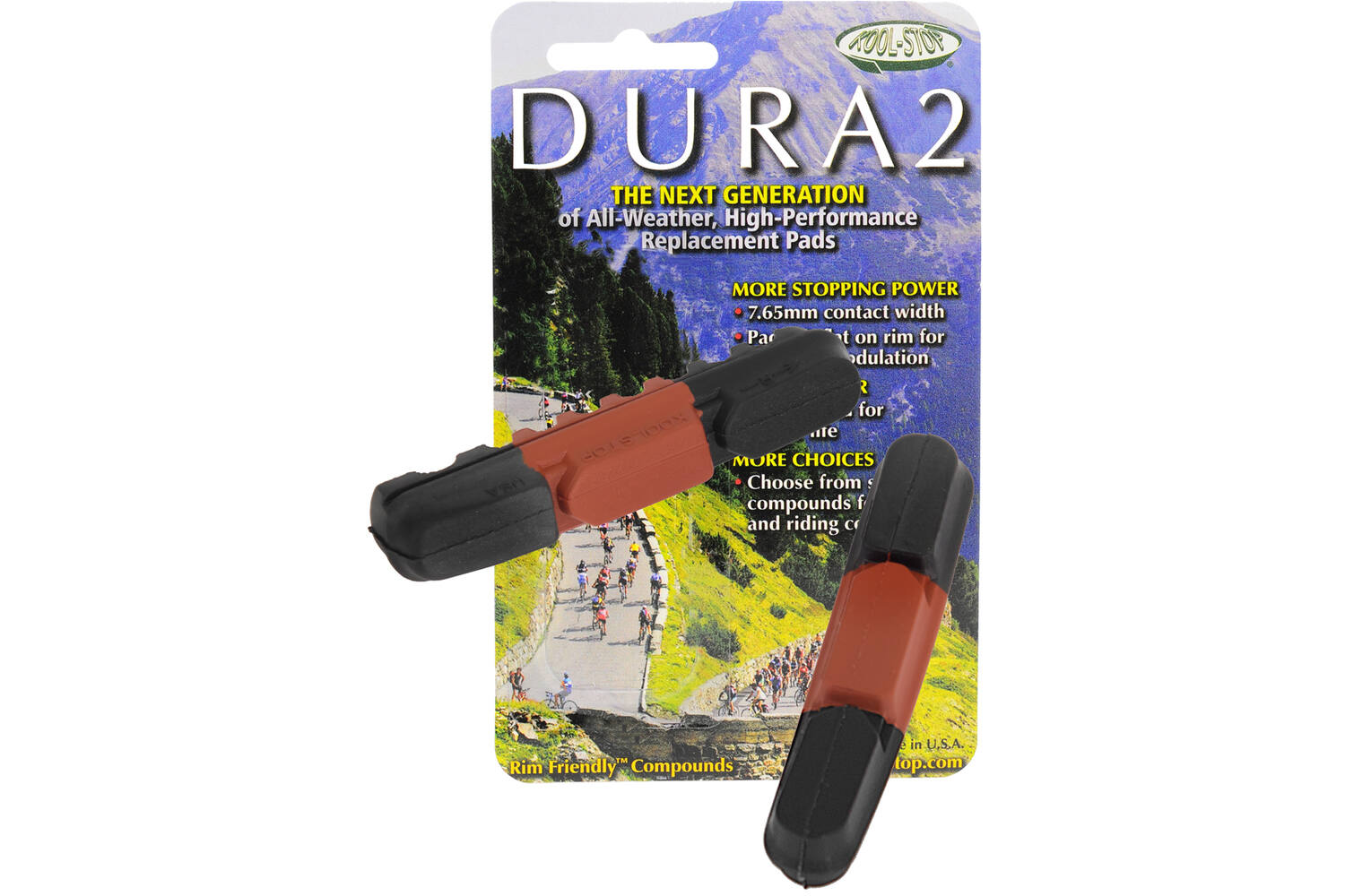 Kool-stop rempads dura 2 br.pad kool stop dura 2, 3-components pr.
