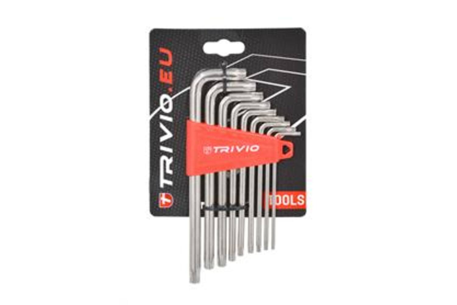 Trivio - fietsgereedschap torx sleutelset t10 15 20 25 27 30 40 45 50