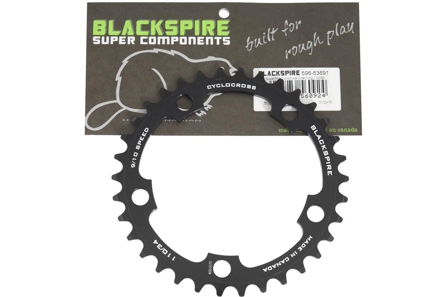 Blackspire - kettingblad cyclocross 110 34