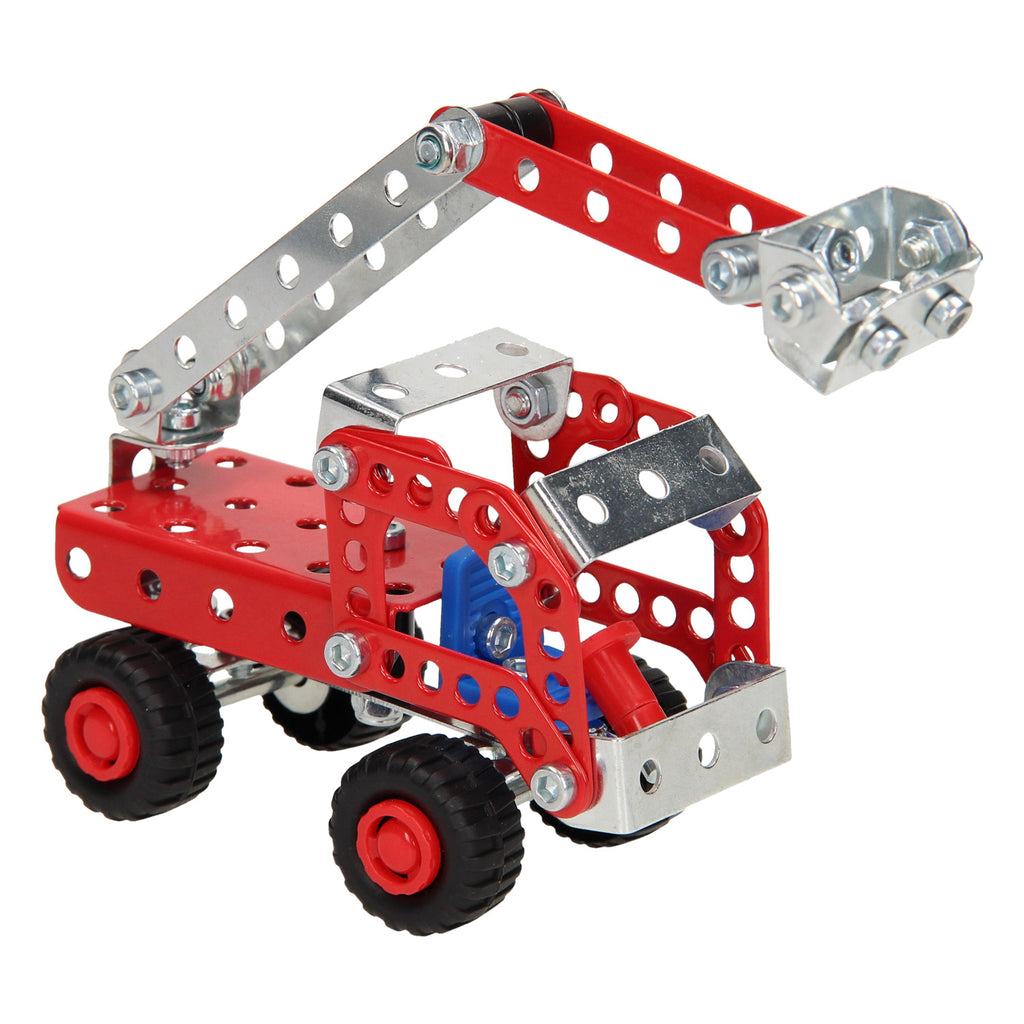 Metalen Constructieset Brandweerwagen 4 Models