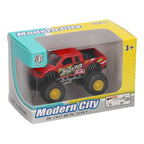 Die-cast pull back monstertruck