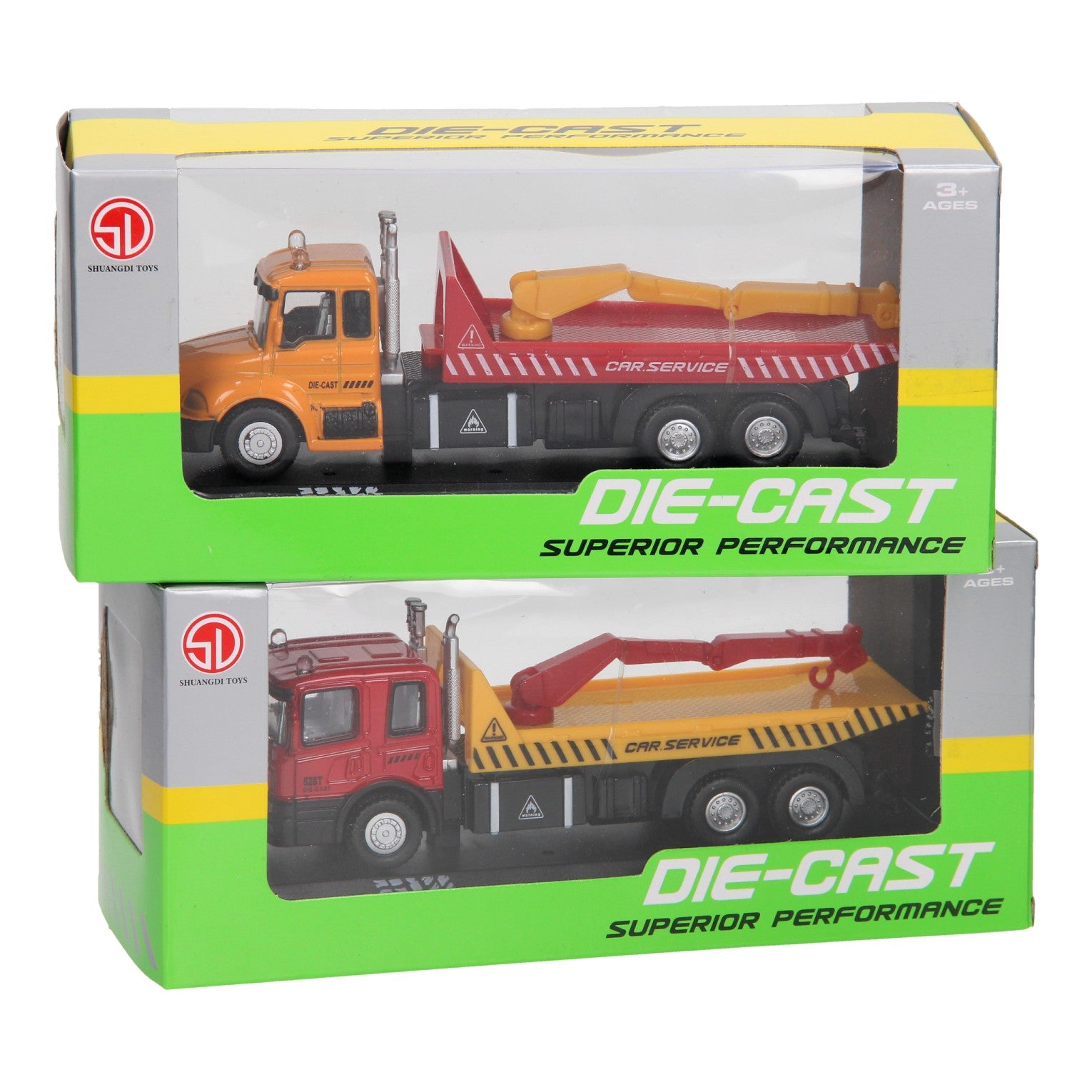 - Die-Cast Truck met Oplegger