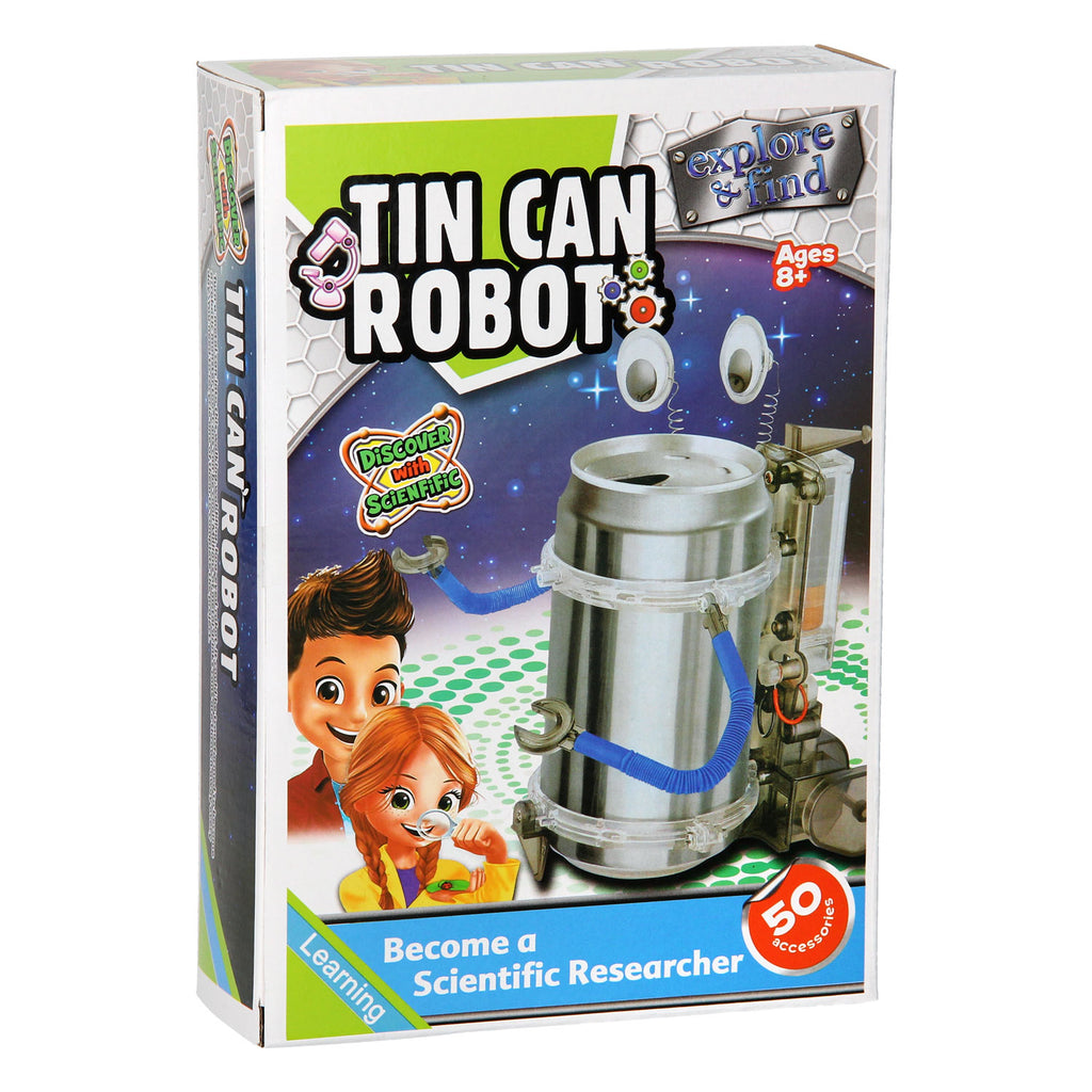 Experimenten Blikjes Robot 50dlg.