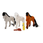 Paardenstal met Paarden 5dlg.
