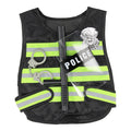 Politieset met Knuppel Handboeien 4dlg.